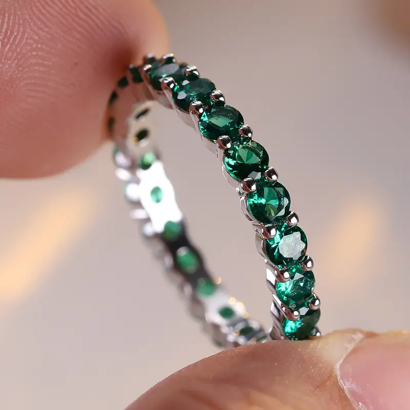 Luneth Ardenelle Ring | Hvitt Gull