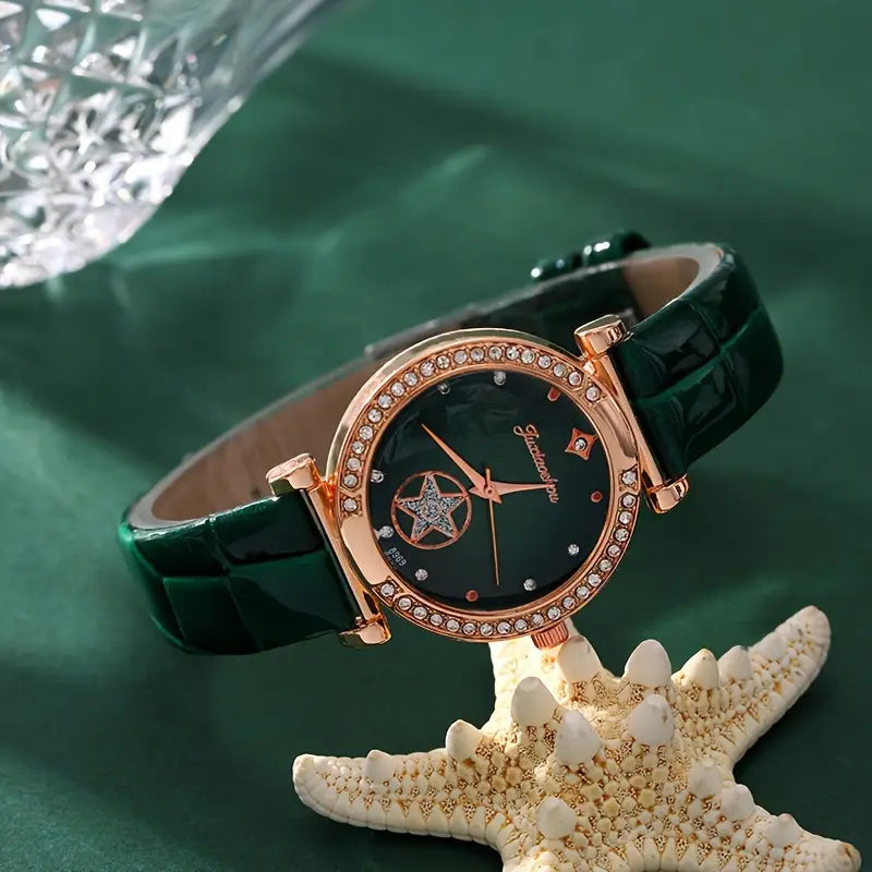Verdantra Timecourt Smykke Sett | Gull