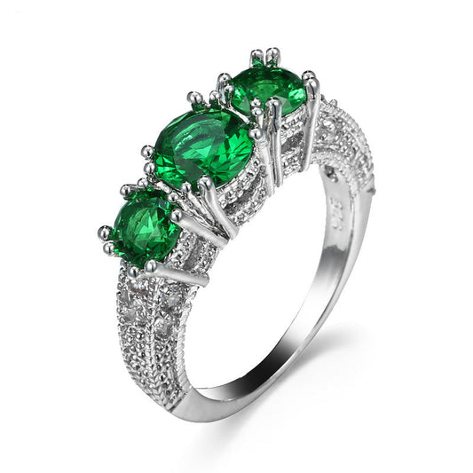 Serilda Wynloren Ring | Hvitt Gull