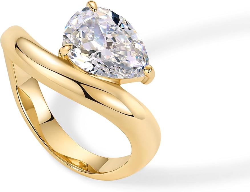 Wavy Promise Ring | Gull