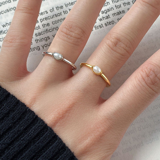 Barokk Perle Ring
