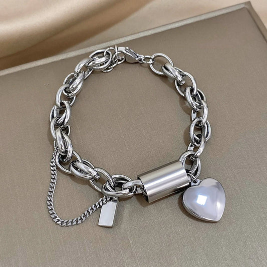 Heartened Chunky Armbånd | Gull