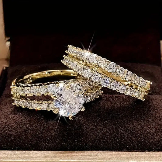 Eternal Radiance Ring Sett | Gull