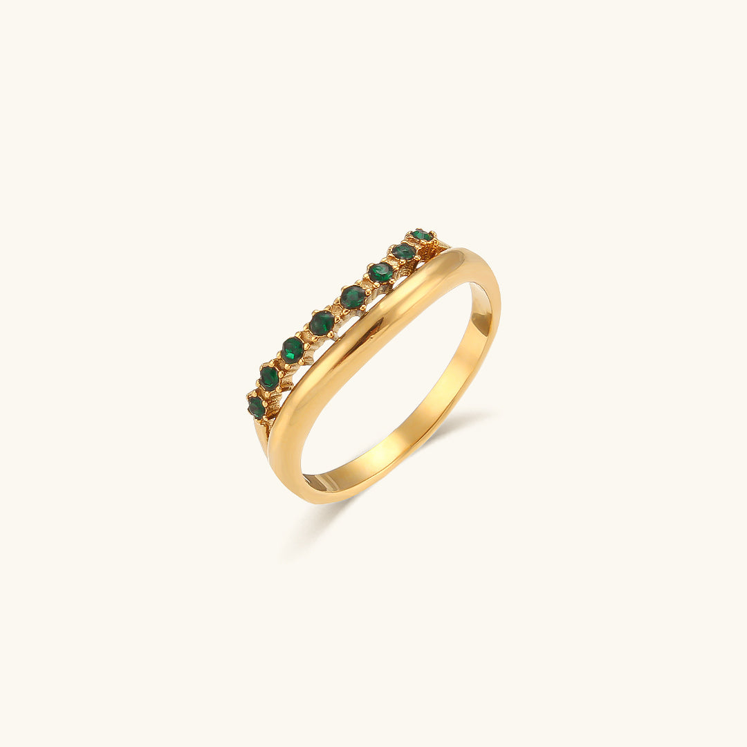 Adeline Diamant Simulant Gull Ring