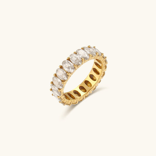 Antoinette Diamant Simulant Gull Ring