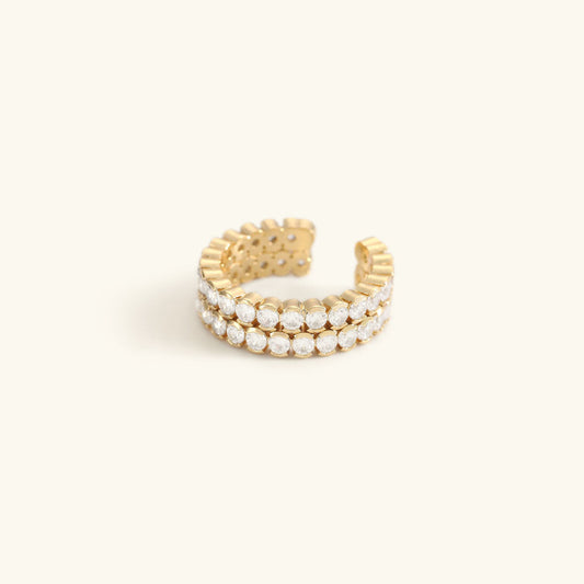 Cassandra Studded Gull Ring