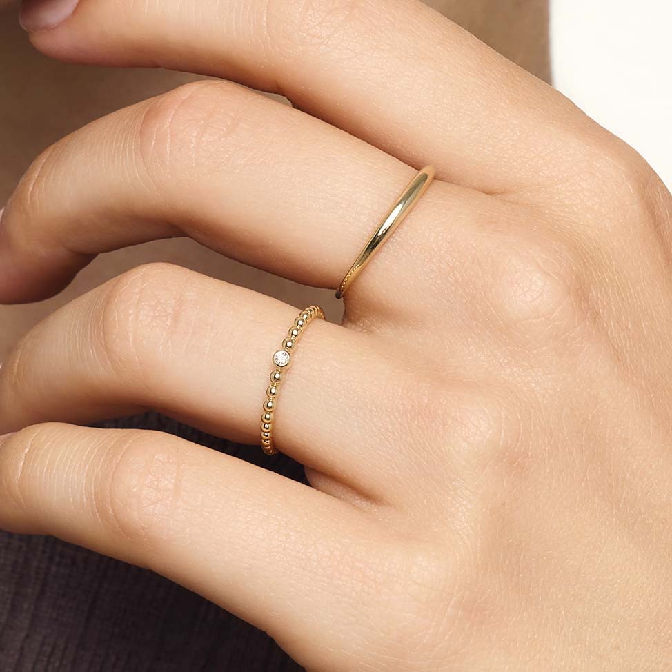 Slank Dome Ring | Gull