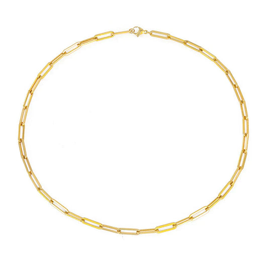Archen Elegant Lenkehalskjede | Gull