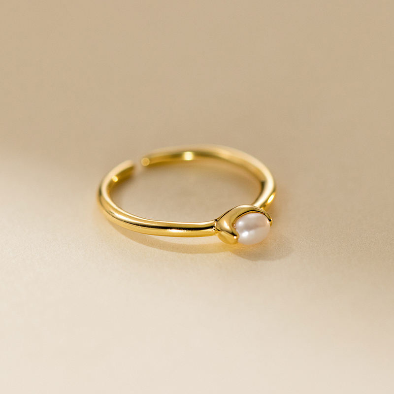 Barokk Perle Ring