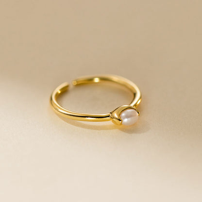 Barokk Perle Ring