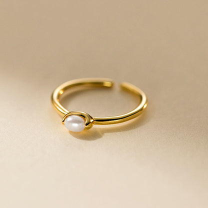 Barokk Perle Ring