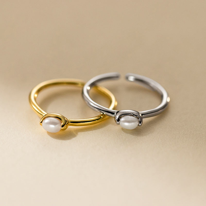 Barokk Perle Ring