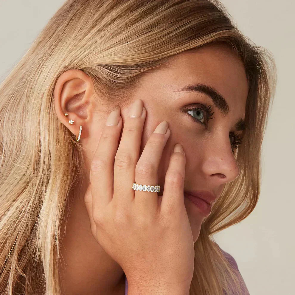 Antoinette Diamant Simulant Gull Ring