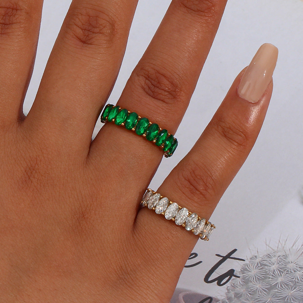 Antoinette Diamant Simulant Gull Ring