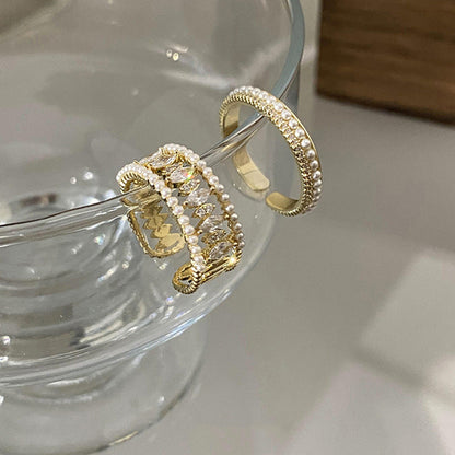 Elodie Vance Ring Sett | Gull