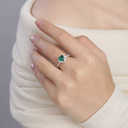 Delara Virenza Ring | Hvitt Gull