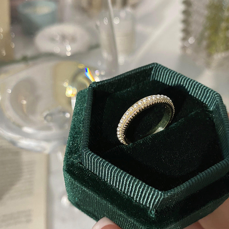 Elodie Vance Ring Sett | Gull