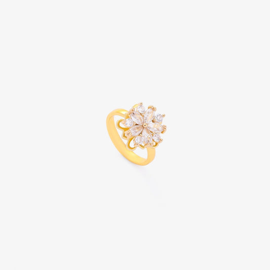 Flora Aksent Spinnende Ring | Gull