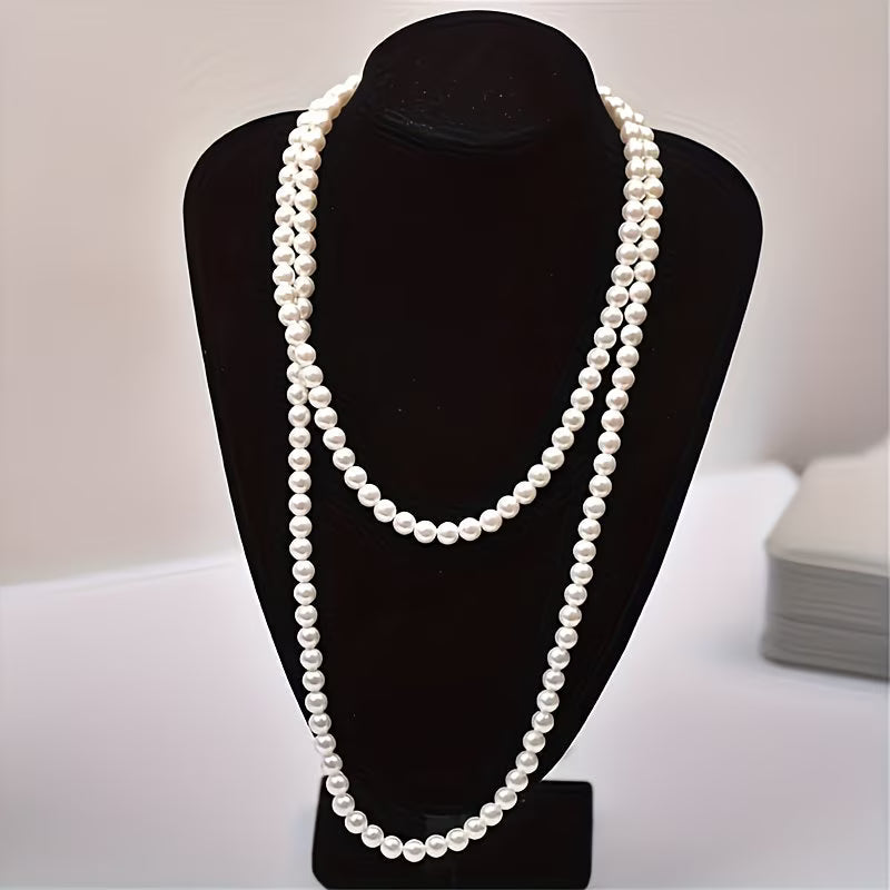 Timeless Double Perle Halskjede