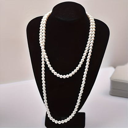 Timeless Double Perle Halskjede