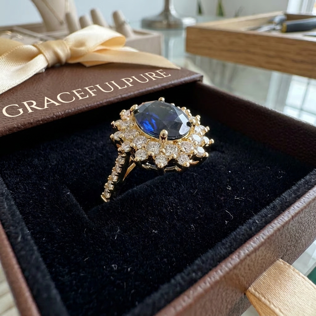 Vionne Saphirae Ring | Gull
