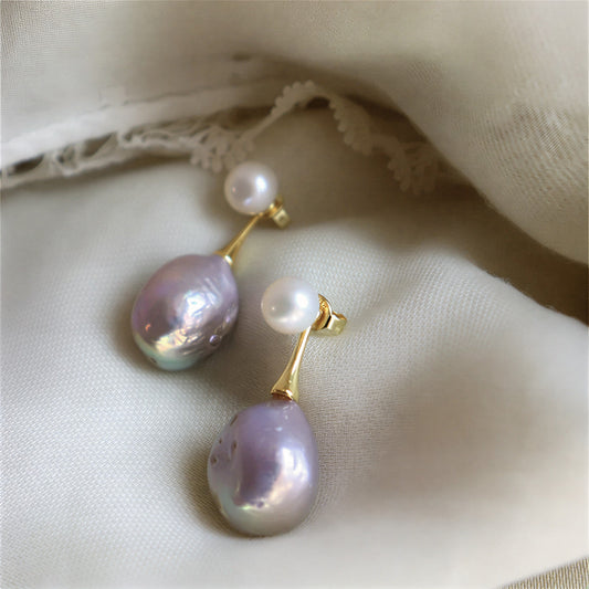 Exquisite Lilac Perle Øredobber